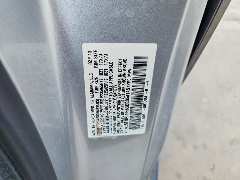 67553286 :رقم المزاد ، 5FNRL5H63DB054145 vin ، 2013 Honda Odyssey مزاد بيع