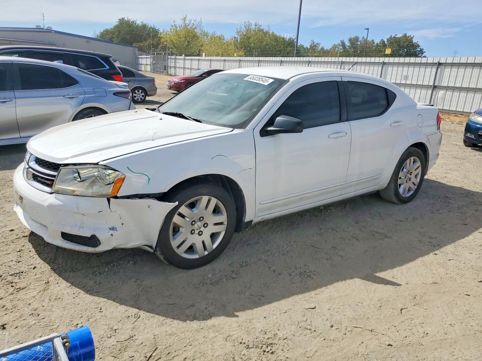 65028546 :رقم المزاد ، 1C3CDZAG9CN309642 vin ، 2012 Dodge Avenger مزاد بيع