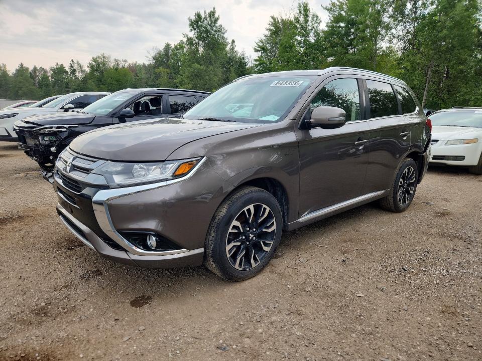 64080696 :رقم المزاد ، JA4J24A58JZ616021 vin ، 2018 Mitsubishi Outlander مزاد بيع