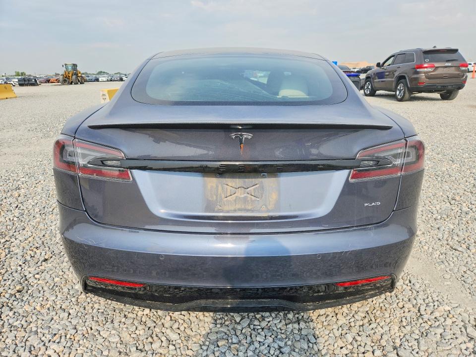 2021 Tesla Model S მანქანა იყიდება აუქციონზე, vin: 5YJSA1E62MF442472, აუქციონის ნომერი: 64292046