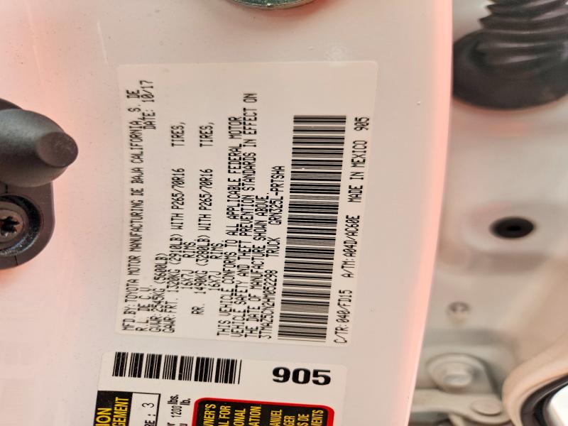 Aukcja sprzedaży 2017 Toyota Tacoma, vin: 3TMAZ5CN2HM052298, numer aukcji: 66368776