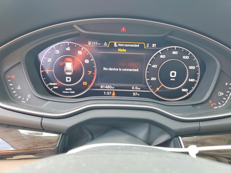 Aukcja sprzedaży 2018 Audi Q5, vin: WA1BNAFY0J2072930, numer aukcji: 66835066