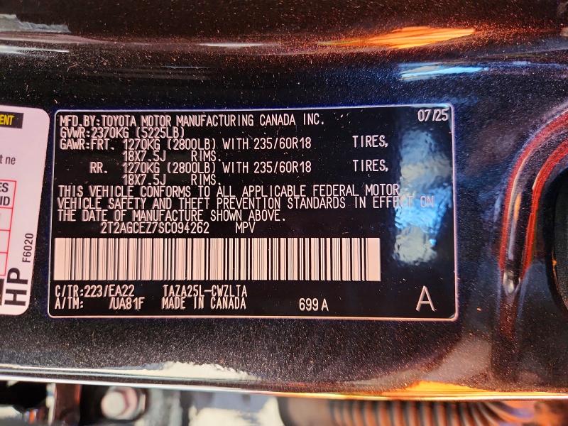 Aukcja sprzedaży 2025 Lexus Nx 350, vin: 2T2AGCEZ7SC094262, numer aukcji: 63869316
