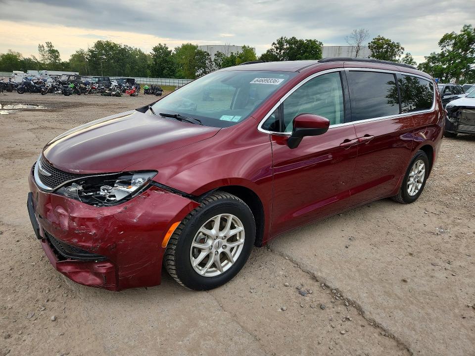 64689336 :رقم المزاد ، 2C4RC1DGXMR542309 vin ، 2021 Chrysler Voyager مزاد بيع