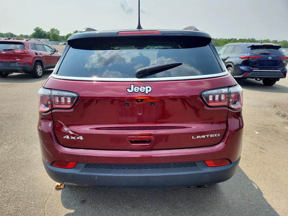 2020 Jeep Compass მანქანა იყიდება აუქციონზე, vin: 3C4NJDCB9LT221837, აუქციონის ნომერი: 64376006
