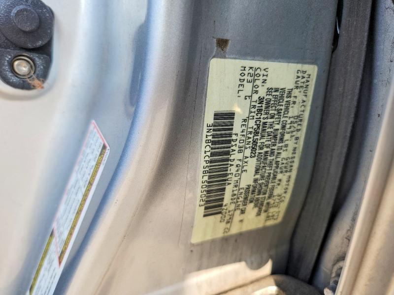 2011 Nissan Versa მანქანა იყიდება აუქციონზე, vin: 3N1BC1CP5BL505023, აუქციონის ნომერი: 66579836