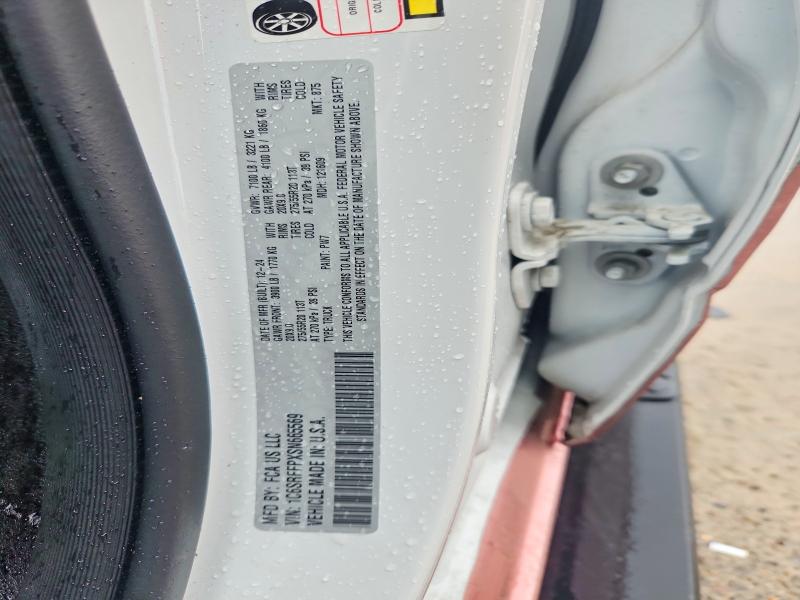 Aukcja sprzedaży 2025 Ram 1500, vin: 1C6SRFFPXSN665569, numer aukcji: 63391536