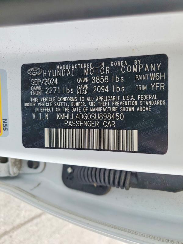 Продажа на аукционе авто 2025 Hyundai Elantra, vin: KMHLL4DG0SU898450, номер лота: 64849216