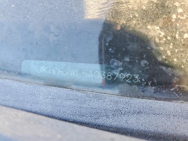 2010 Mazda 5 მანქანა იყიდება აუქციონზე, vin: JM1CR2WL5A0387923, აუქციონის ნომერი: 62536246