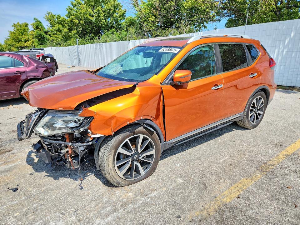 Продаж на аукціоні авто 2017 Nissan Rogue, vin: 5N1AT2MT2HC764112, номер лоту: 65885826