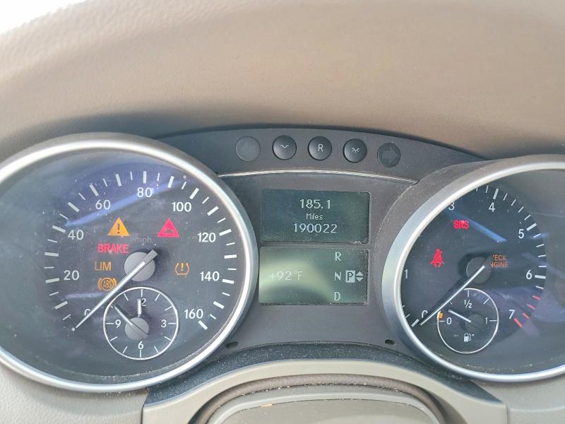 63700396 :رقم المزاد ، 4JGBB72E29A487712 vin ، 2009 Mercedes-benz Ml مزاد بيع