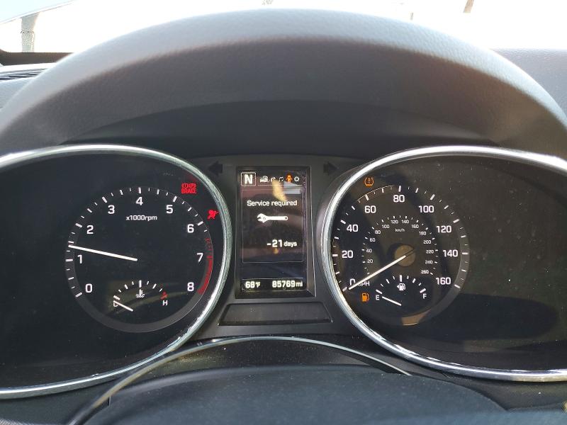 2017 Hyundai Santa Fe მანქანა იყიდება აუქციონზე, vin: KM8SRDHF3HU207593, აუქციონის ნომერი: 63643796
