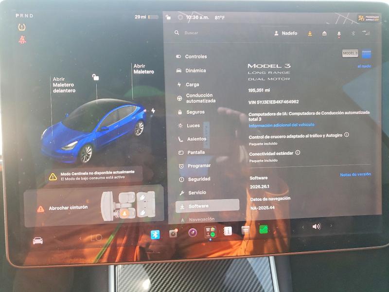 Aukcja sprzedaży 2019 Tesla Model 3, vin: 5YJ3E1EB4KF464962, numer aukcji: 66402436