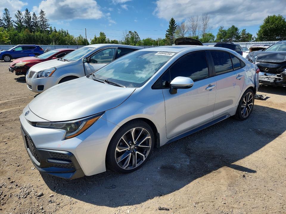 Продажа на аукционе авто 2020 Toyota Corolla, vin: 5YFB4RBE2LP007018, номер лота: 64644256