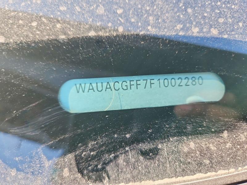 Aukcja sprzedaży 2015 Audi A3, vin: WAUACGFF7F1002280, numer aukcji: 63621136