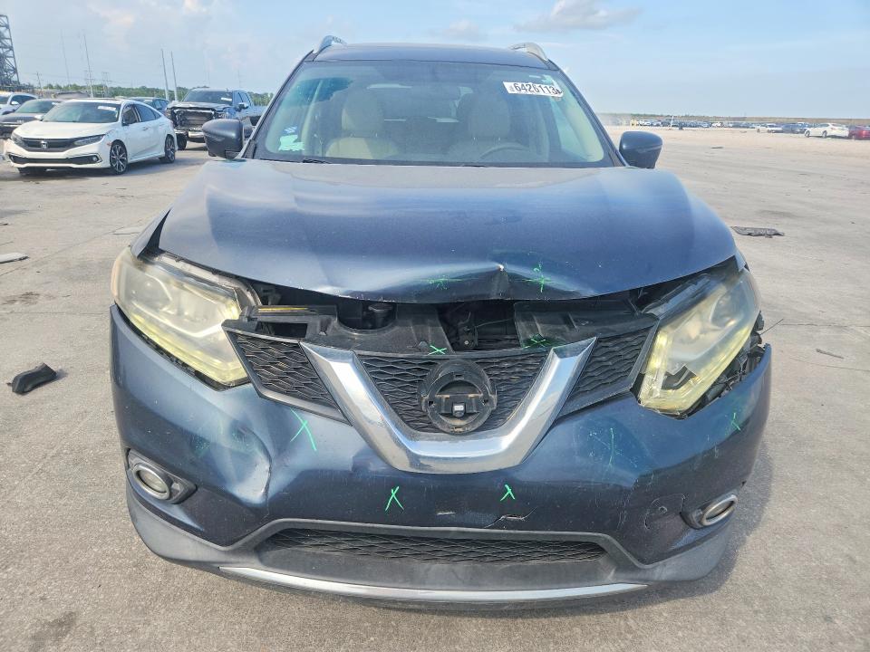 64261136 :رقم المزاد ، 5N1AT2MT4GC841433 vin ، 2016 Nissan Rogue مزاد بيع