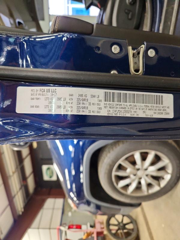 Aukcja sprzedaży 2018 Jeep Cherokee, vin: 1C49JMDX1JD555270, numer aukcji: 66007376