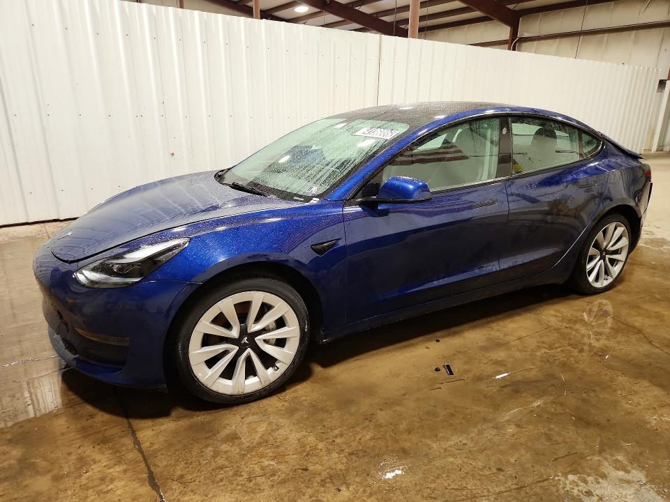 Продаж на аукціоні авто 2022 Tesla Model 3, vin: 5YJ3E1EA5NF369502, номер лоту: 64136086
