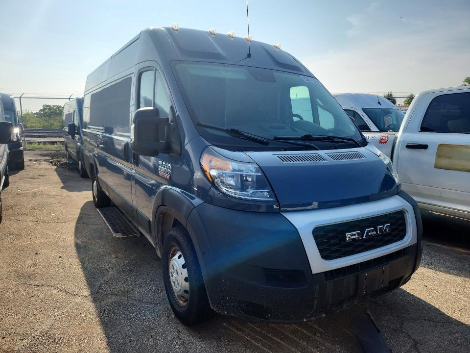 Продаж на аукціоні авто 2021 Ram Promaster 3500, vin: 3C6MRVJG2ME535268, номер лоту: 64186556