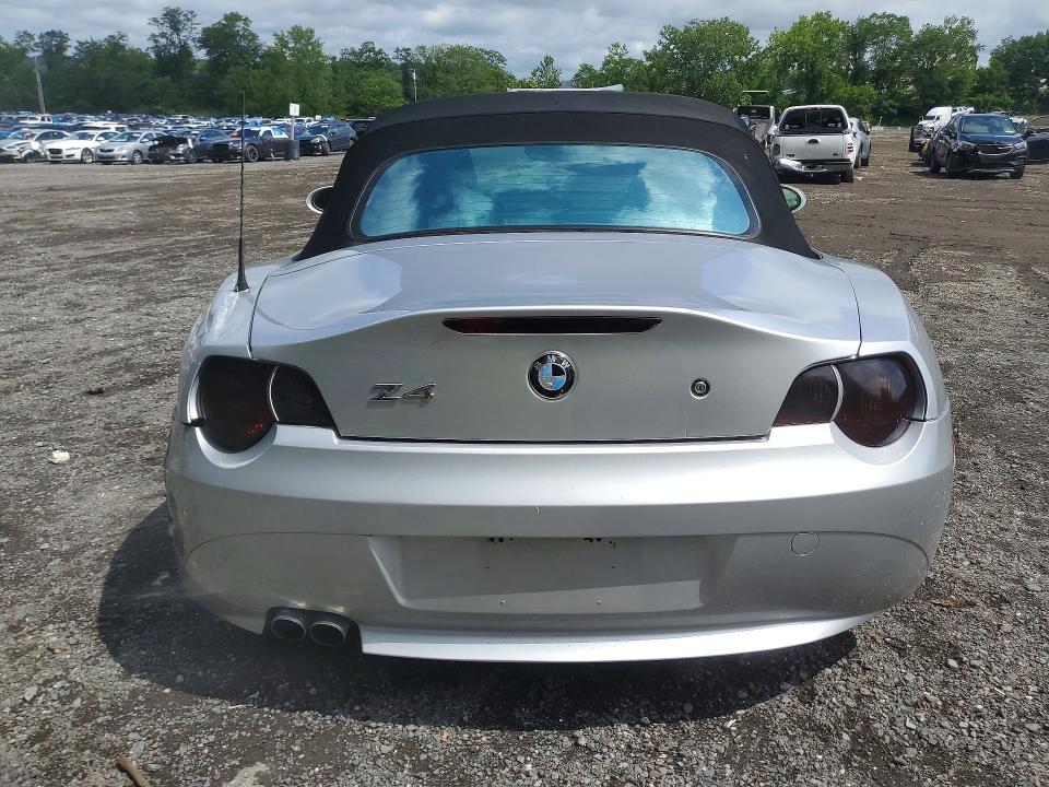 65629106 :رقم المزاد ، 4USBT53584LT26762 vin ، 2004 Bmw Z4 مزاد بيع