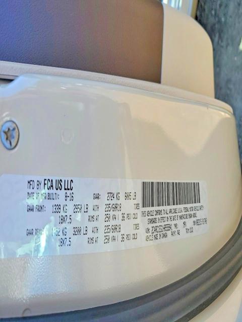 63574136 :رقم المزاد ، 2C4RC1EG1HR555941 vin ، 2017 Chrysler Pacifica مزاد بيع