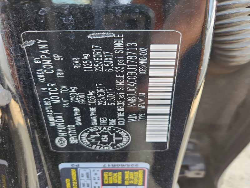 Aukcja sprzedaży 2011 Hyundai Tucson, vin: KM8JUCAC0BU178713, numer aukcji: 66027776