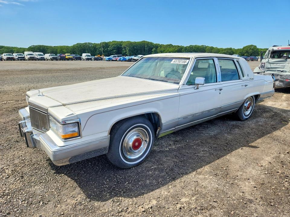 63793156 :رقم المزاد ، 1G6DW54EXMR700695 vin ، 1991 Cadillac Brougham مزاد بيع