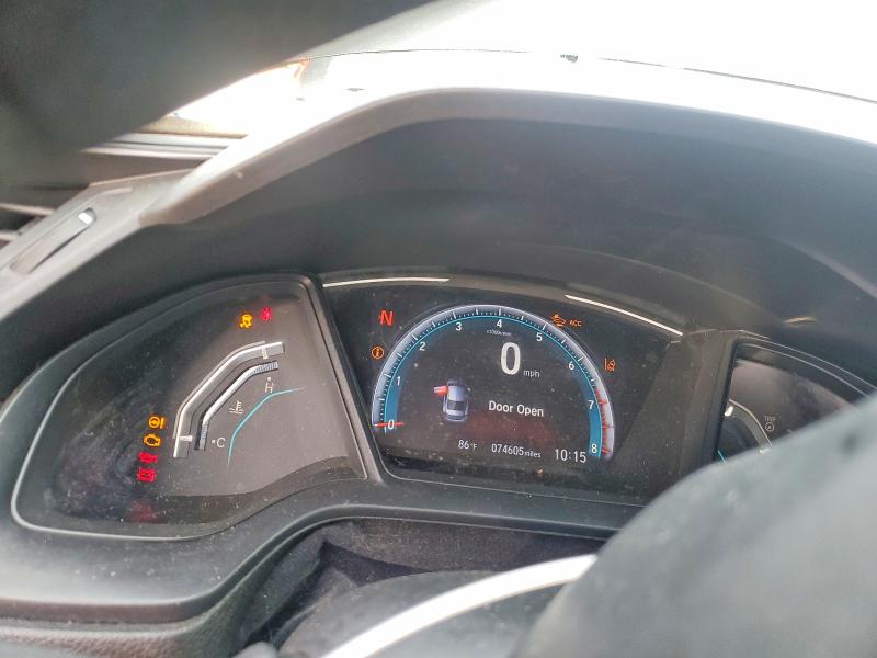 Продаж на аукціоні авто 2019 Honda Civic, vin: 19XFC2F6XKE006066, номер лоту: 64080786