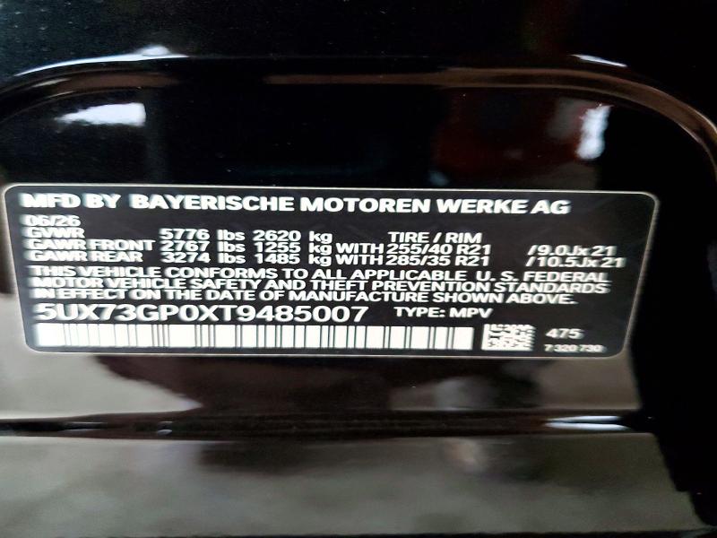 Продаж на аукціоні авто 2026 Bmw X3, vin: 5UX73GP0XT9485007, номер лоту: 63636176