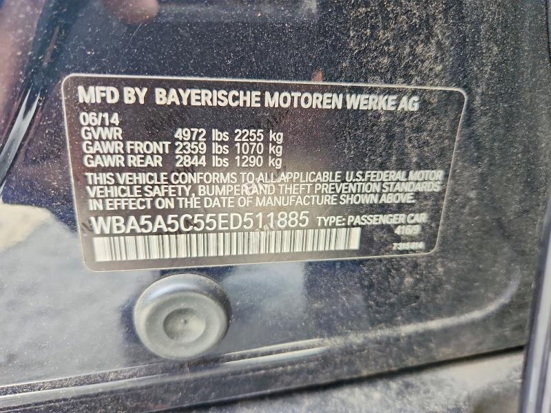 Aukcja sprzedaży 2014 Bmw 528, vin: WBA5A5C55ED511885, numer aukcji: 66065916