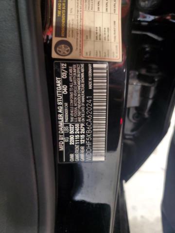 2012 Mercedes-benz E მანქანა იყიდება აუქციონზე, vin: WDDHF5KB6CA620241, აუქციონის ნომერი: 63819456