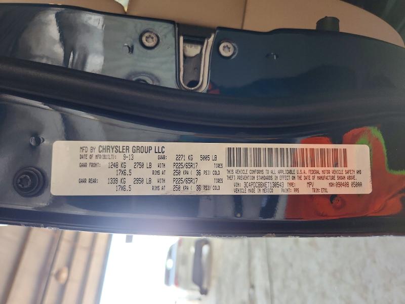 Продаж на аукціоні авто 2014 Dodge Journey, vin: 3C4PDCBBXET130543, номер лоту: 63754026