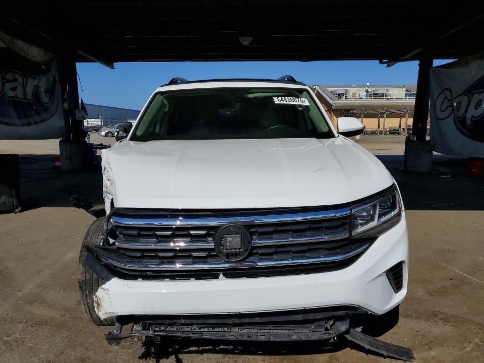 64830676 :رقم المزاد ، 1V2JR2CA6MC602754 vin ، 2021 Volkswagen Atlas مزاد بيع