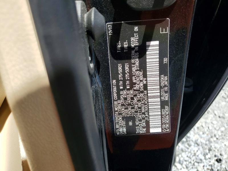 2018 Lexus Lx მანქანა იყიდება აუქციონზე, vin: JTJHY7AXXJ4265144, აუქციონის ნომერი: 64764996