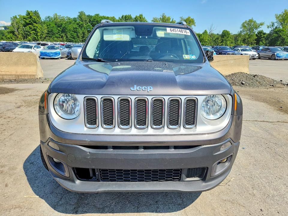 Продаж на аукціоні авто 2016 Jeep Renegade, vin: ZACCJBDT7GPD81215, номер лоту: 64514816