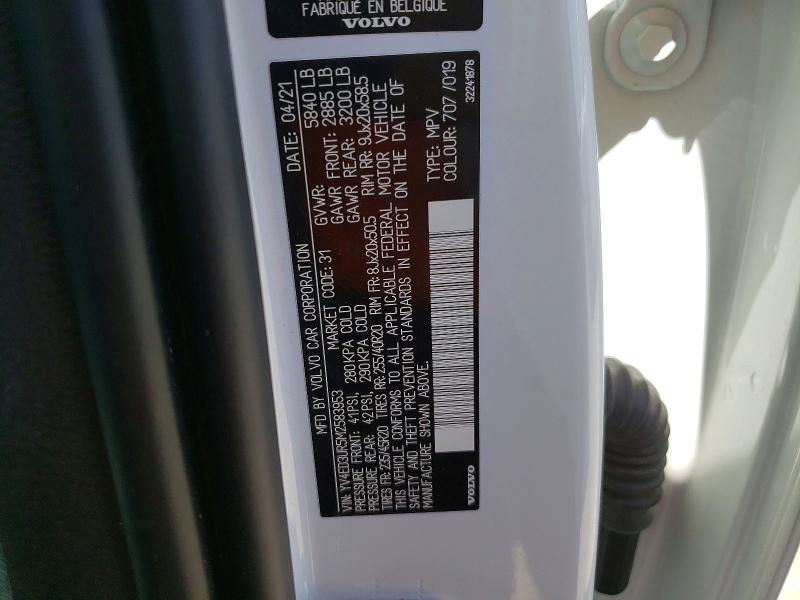 Aukcja sprzedaży 2021 Volvo Xc40, vin: YV4ED3UR5M2583953, numer aukcji: 65408166
