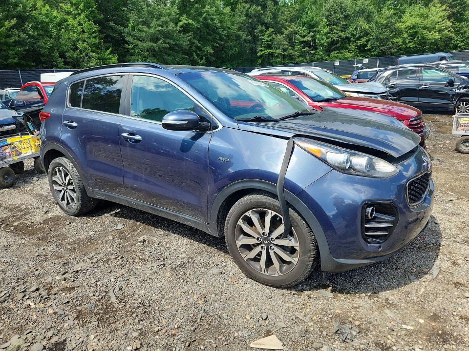 2018 Kia Sportage მანქანა იყიდება აუქციონზე, vin: KNDPNCAC9J7362380, აუქციონის ნომერი: 65228266