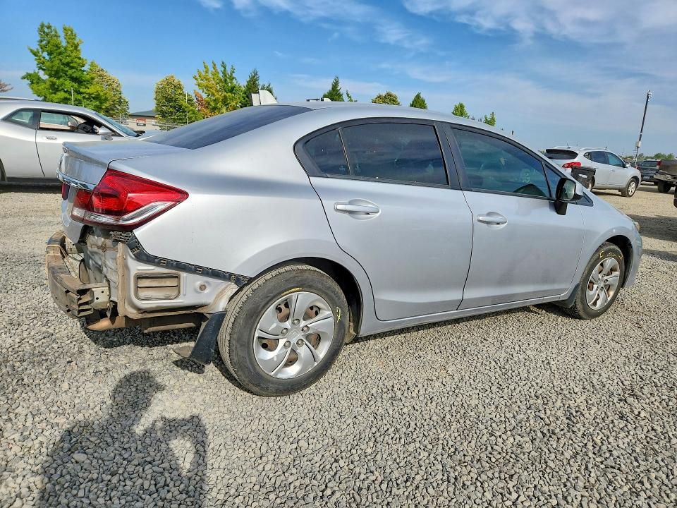 2013 Honda Civic მანქანა იყიდება აუქციონზე, vin: 2HGFB2F5XDH593047, აუქციონის ნომერი: 65670656
