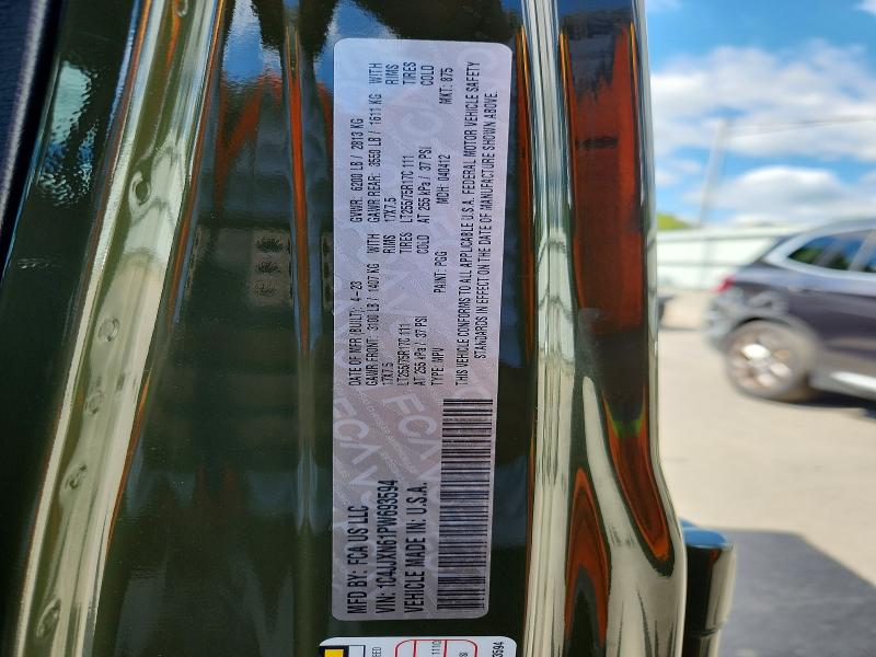 Продаж на аукціоні авто 2023 Jeep Wrangler, vin: 1C4JJXN61PW693594, номер лоту: 66261286