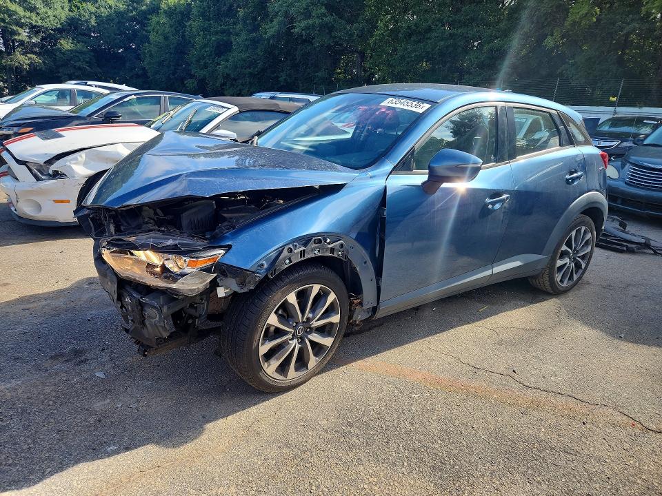 Auction sale of the 2019 Mazda Cx-3, vin: JM1DKDC7XK1449646, lot number: 63545536