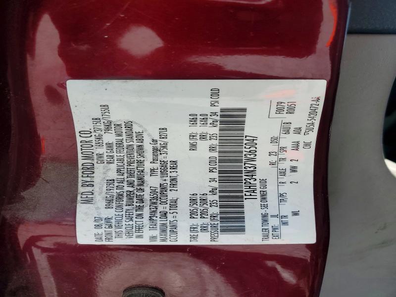 Aukcja sprzedaży 2007 Ford Focus, vin: 1FAHP34N37W365047, numer aukcji: 64591276