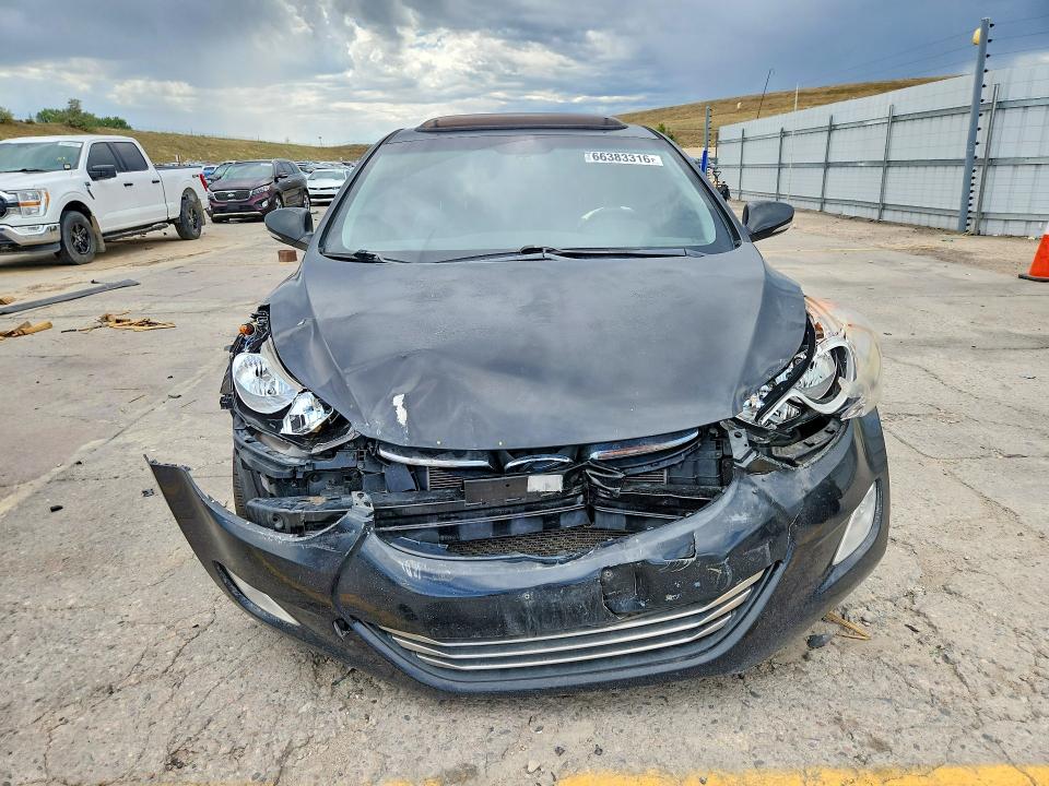 66383316 :رقم المزاد ، KMHDH4AE7DU741395 vin ، 2013 Hyundai Elantra مزاد بيع