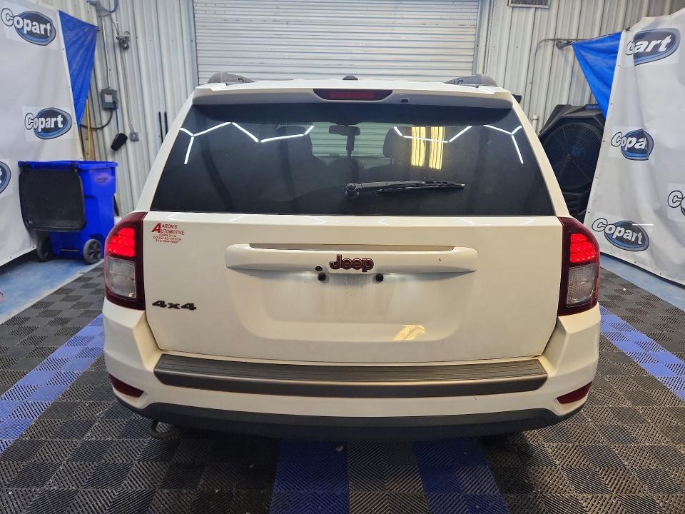 2017 Jeep Compass მანქანა იყიდება აუქციონზე, vin: 1C4NJDBB4HD107582, აუქციონის ნომერი: 65988686