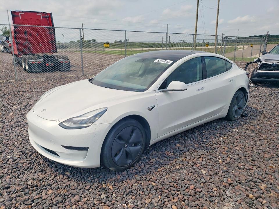 2019 Tesla Model 3 მანქანა იყიდება აუქციონზე, vin: 5YJ3E1EA1KF401681, აუქციონის ნომერი: 63896866