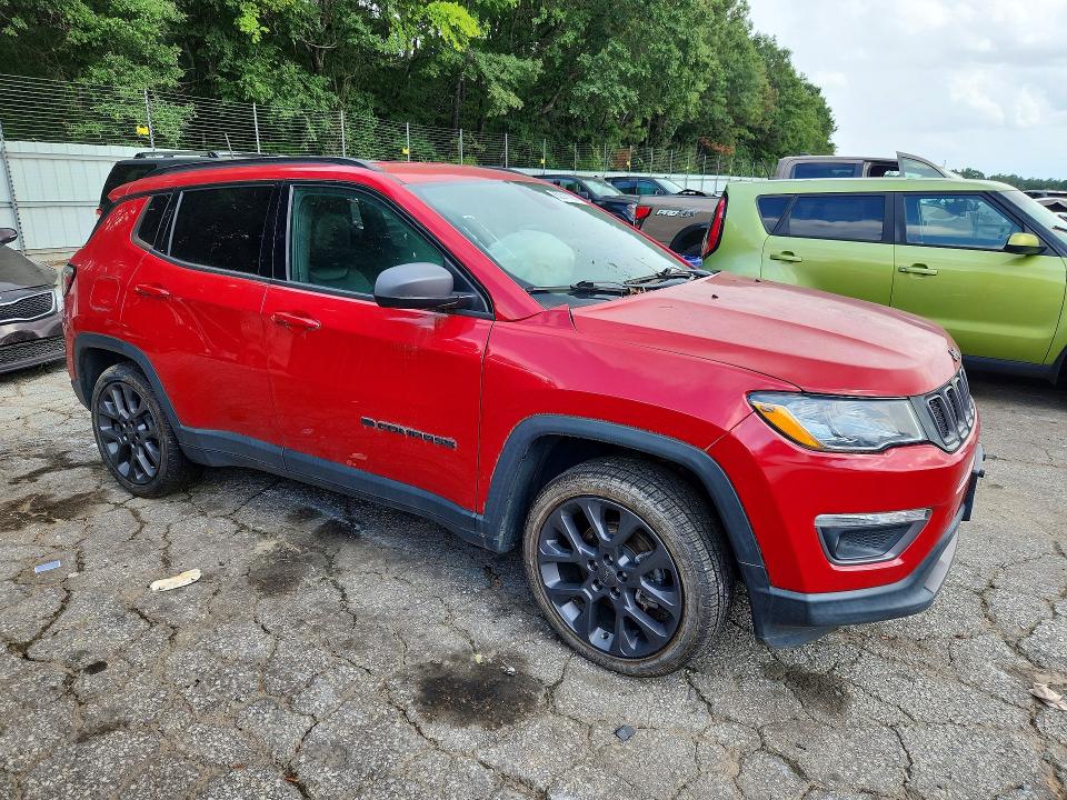 Продаж на аукціоні авто 2021 Jeep Compass, vin: 3C4NJDEB9MT595217, номер лоту: 65311186