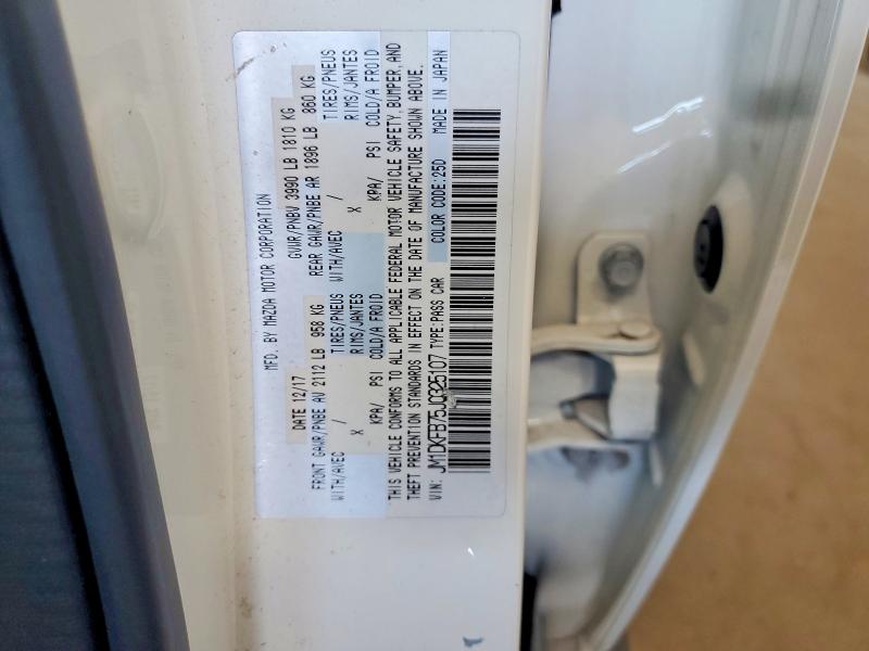 2018 Mazda Cx-3 მანქანა იყიდება აუქციონზე, vin: JM1DKFB75J0325107, აუქციონის ნომერი: 65013336