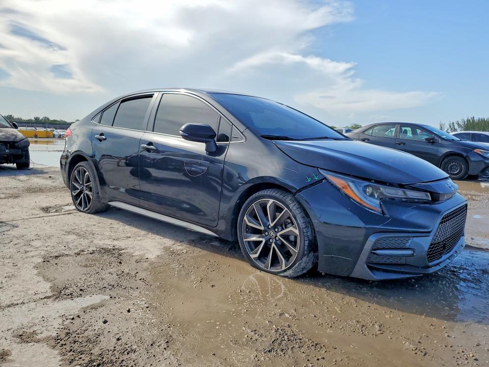 66029176 :رقم المزاد ، JTDS4MCE0NJ082549 vin ، 2022 Toyota Corolla مزاد بيع