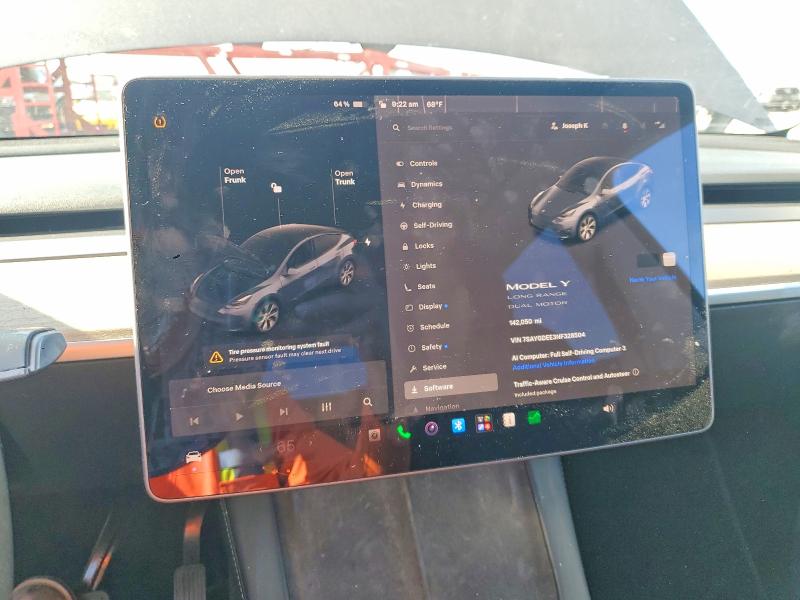 Продаж на аукціоні авто 2022 Tesla Model Y, vin: 7SAYGDEE3NF328504, номер лоту: 64511196