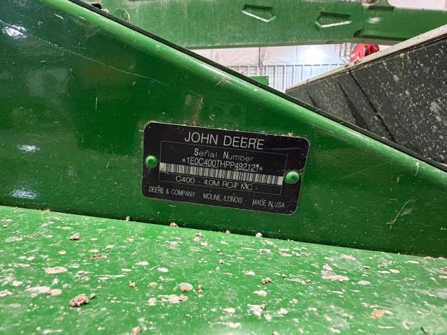 67114186 :رقم المزاد ، 1E0C400THPP492121 vin ، 2023 John Deer Industrial Equipment مزاد بيع