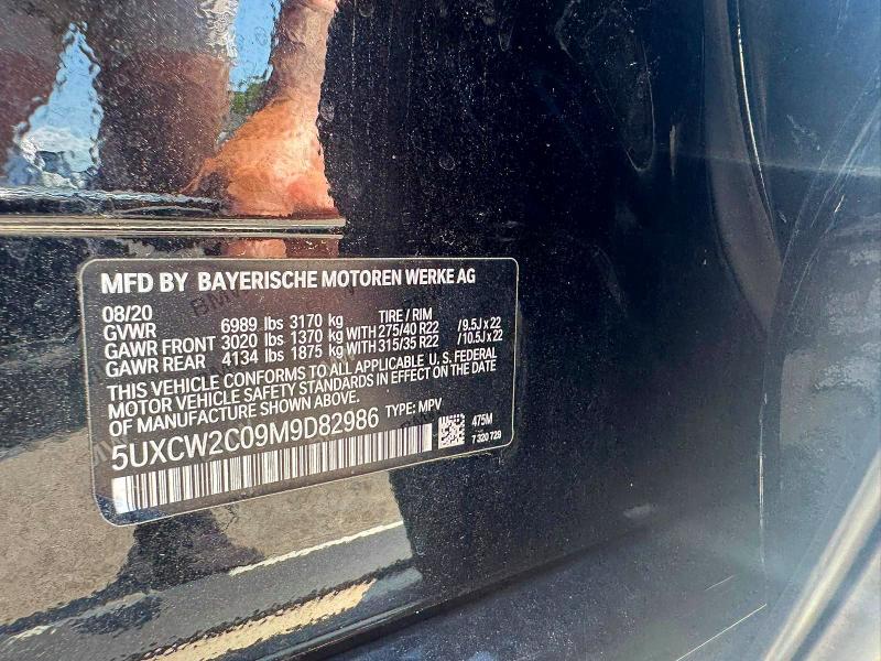 Aukcja sprzedaży 2021 Bmw X7, vin: 5UXCW2C09M9D82986, numer aukcji: 67055046